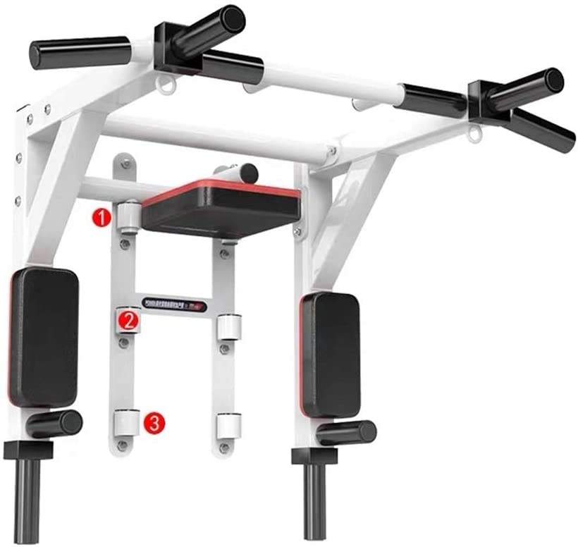 Fitness Equipment Wall Mount Pull Up Bar and Dip Station