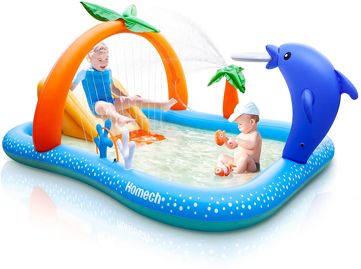 Homech Inflatable Play Center Pool
