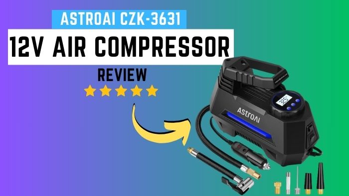 AstroAI CZK-3631 Portable Car 12V Air Compressor Review