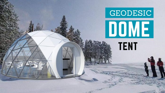 Embrace Glamping with the Bubble Shape Geodesic Dome Tent