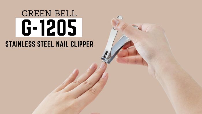 Japanese Craftsmanship at Its Finest G-1205 Stainless Steel Nail Clipper