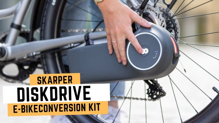 Skarper DiskDrive A Game-Changing E-Bike Conversion Kit