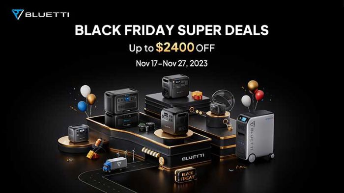 BLUETTI Unveils Their New Power Station & Black Friday Sale